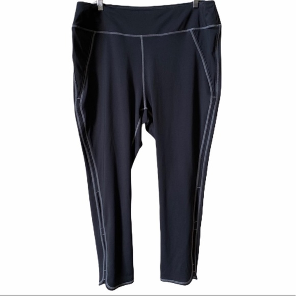 Brisas plus active black legging tights